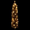 Sapin de Noël artificiel pré-éclairé avec 30 LED/neige floquée 561408561408
