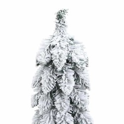 Sapin de Noël artificiel pré-éclairé avec 30 LED/neige floquée 561408561408