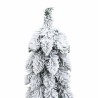 Sapin de Noël artificiel pré-éclairé avec 30 LED/neige floquée 561408561408