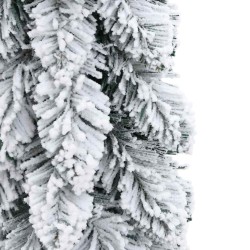 Sapin de Noël artificiel pré-éclairé avec 30 LED/neige floquée 561408561408