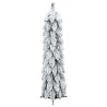 Sapin de Noël artificiel pré-éclairé avec 45 LED/neige floquée 561409561409