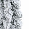 Sapin de Noël artificiel pré-éclairé avec 45 LED/neige floquée 561409561409
