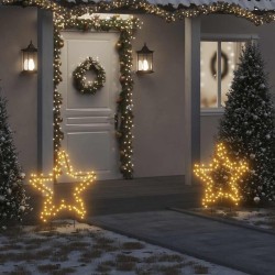 Décoration lumineuse étoile de Noël avec piquets 115 LED 85 cm 561410561410
