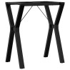 Pieds de table à manger cadre en Y 60x40x73 cm acier 561413561413