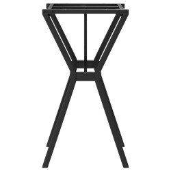 Pieds de table à manger cadre en Y 60x40x73 cm acier 561413561413