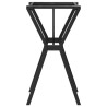 Pieds de table à manger cadre en Y 60x40x73 cm acier 561413561413