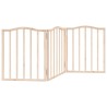 Barrière pour chien pliable 3 panneaux 150 cm bois de peuplier 561417561417
