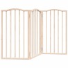 Barrière pour chien pliable 3 panneaux 150 cm bois de peuplier 561419561419