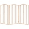 Barrière pour chien pliable 3 panneaux 150 cm bois de peuplier 561419561419