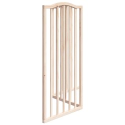 Barrière pour chien pliable 3 panneaux 150 cm bois de peuplier 561419561419