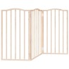 Barrière pour chien pliable 3 panneaux 150 cm bois de peuplier 561419561419