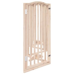 Barrière pour chien avec porte pliable 6 panneaux 300 cm Bois de peuplier 561420561420