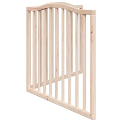 Barrière pour chien pliable 2 panneaux 160 cm bois de peuplier 561421561421