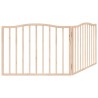 Barrière pour chien pliable 2 panneaux 160 cm bois de peuplier 561421561421