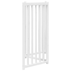 Barrière pour chien pliable 3 panneaux 150 cm bois sapin massif 561424561424