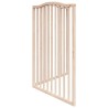 Barrière pour chien pliable 2 panneaux 160 cm bois de peuplier 561425561425