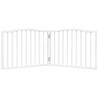 Barrière pour chien pliable 2 panneaux 160 cm bois de peuplier 561426561426