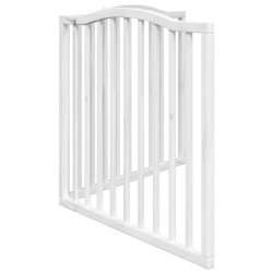 Barrière pour chien pliable 2 panneaux 160 cm bois de peuplier 561426561426