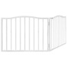 Barrière pour chien pliable 2 panneaux 160 cm bois de peuplier 561426561426