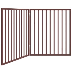 Barrière pour chien pliable 2 panneaux 160 cm bois de peuplier 561427561427