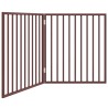 Barrière pour chien pliable 2 panneaux 160 cm bois de peuplier 561427561427