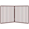 Barrière pour chien pliable 2 panneaux 160 cm bois de peuplier 561427561427