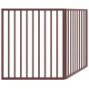 Barrière pour chien pliable 2 panneaux 160 cm bois de peuplier 561427561427