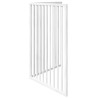 Barrière pour chien pliable à 2 panneaux Blanc 160 cm Bois de peuplier 561428561428