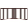 Barrière pour chien pliable 2 panneaux 160 cm bois de peuplier 561431561431