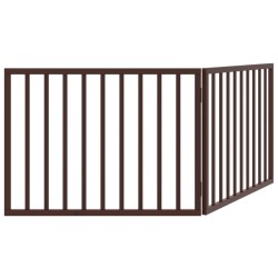 Barrière pour chien pliable 2 panneaux 160 cm bois de peuplier 561431561431