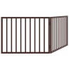 Barrière pour chien pliable 2 panneaux 160 cm bois de peuplier 561431561431