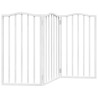 Barrière pour chien pliable 3 panneaux 150 cm bois de peuplier 561435561435