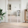 Barrière pour chien pliable 3 panneaux 150 cm bois de peuplier 561435561435