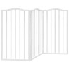 Barrière pour chien pliable 3 panneaux 150 cm bois de peuplier 561435561435