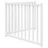 Barrière pour chien pliable 2 panneaux 160 cm bois sapin massif 561439561439