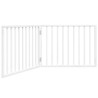 Barrière pour chien pliable à 2 panneaux Blanc 160 cm Bois de peuplier 561441561441
