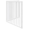 Barrière pour chien pliable à 2 panneaux Blanc 160 cm Bois de peuplier 561441561441