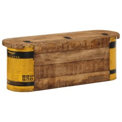 Banc de rangement/buffet 120x30x40 cm bois de récupération 561445561445