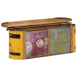Banc de rangement/buffet 120x30x40 cm bois de récupération 561445561445