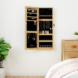 Armoire à bijoux avec miroir et éclairage LED mural 561446561446