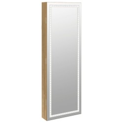 Armoire à bijoux avec miroir et éclairage LED mural 561446561446