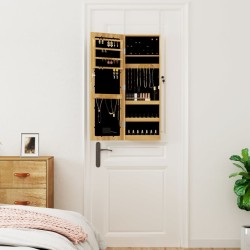 Armoire à bijoux avec miroir et éclairage LED mural 561446561446