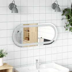 Miroir de salle de bain à LED 70x30 cm ovale 561447561447