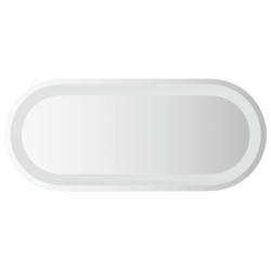 Miroir de salle de bain à LED 70x30 cm ovale 561447561447