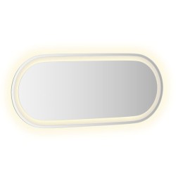 Miroir de salle de bain à LED 90x40 cm ovale 561448561448