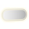 Miroir de salle de bain à LED 90x40 cm ovale 561448561448
