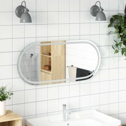 Miroir de salle de bain à LED 100x45 cm ovale 561450561450