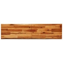 Banc avec bord vivant 140 cm bois d'acacia massif 561451561451