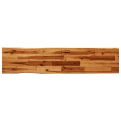 Banc avec bord vivant 160 cm bois d'acacia massif 561452561452