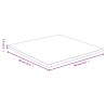 Dessus de table 90x90x2,5 cm bambou 561454561454